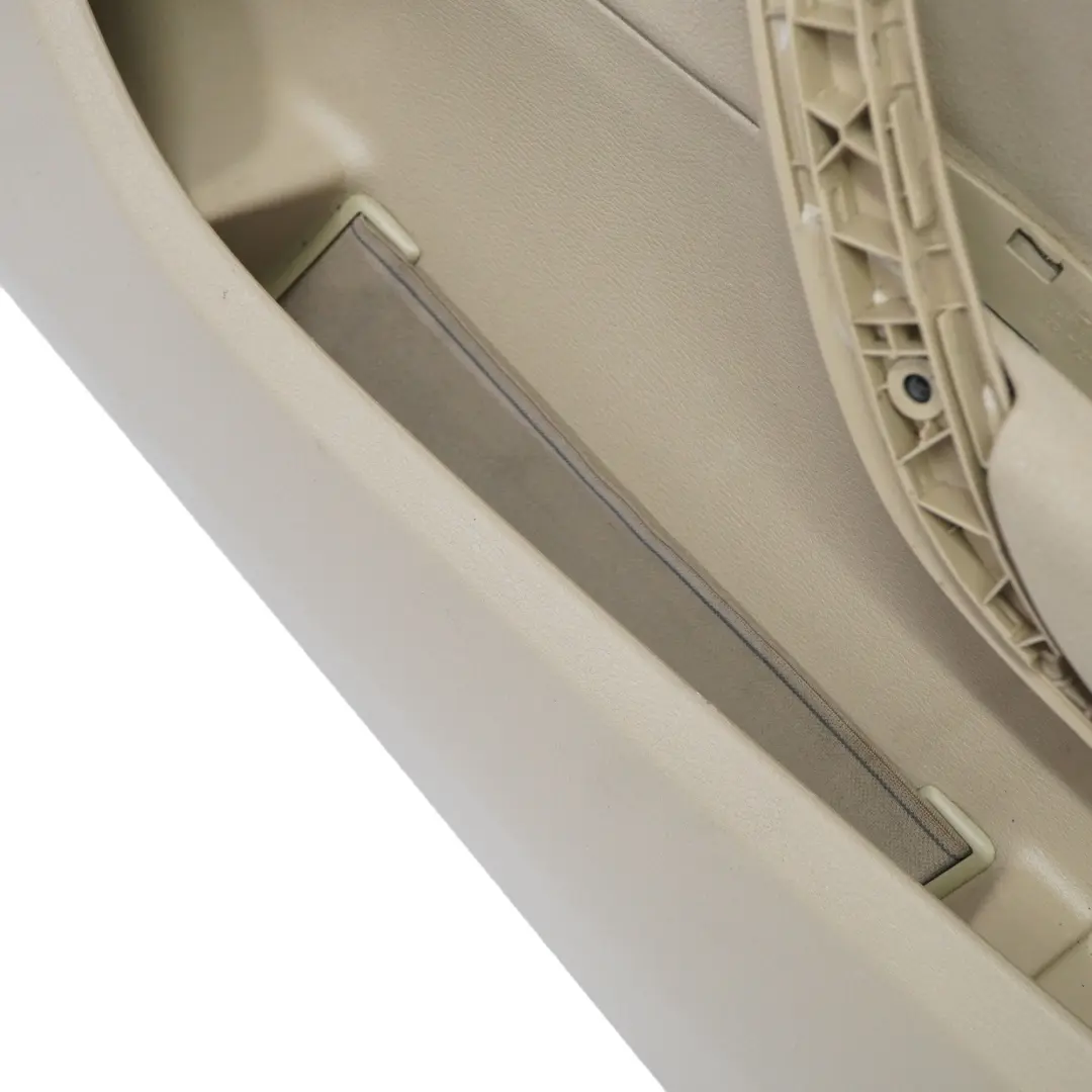 BMW X1 E84 Tarjeta de Puerta Delantera Derecha Forro Cuero Nevada Savanna Beige - SKU 7327190-1 - Número de pieza 7327190