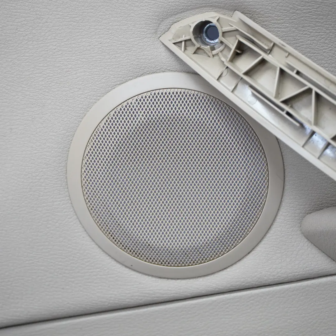 BMW X1 E84 Tarjeta de Puerta Delantera Derecha Forro Cuero Nevada Savanna Beige - SKU 7327190-1 - Número de pieza 7327190