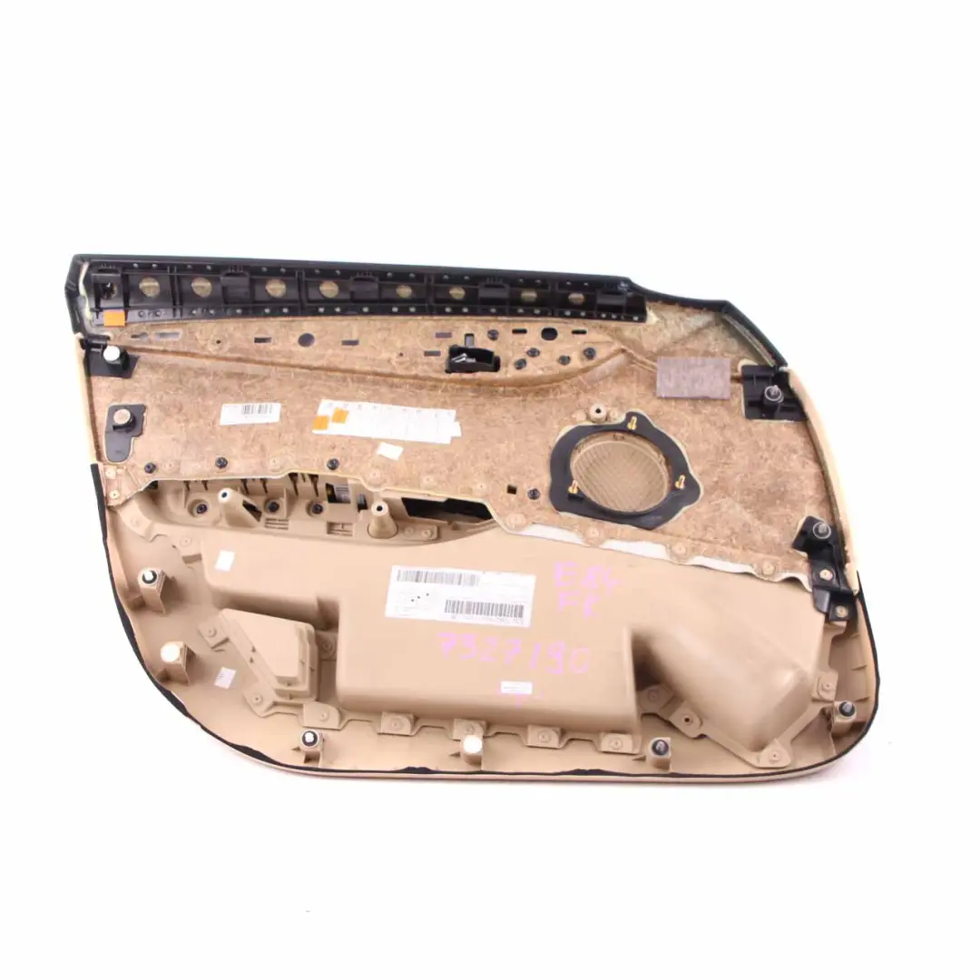Tarjeta Puerta Delantera Derecha Guarnición Nevada Savanna Beige para BMW X1 E84 con número de pieza 7327190 BMW X1 E84 Tarjeta Puerta Delantera Derecha Guarnición Nevada Savanna Beige - SKU 7327190 - Número de pieza 7327190