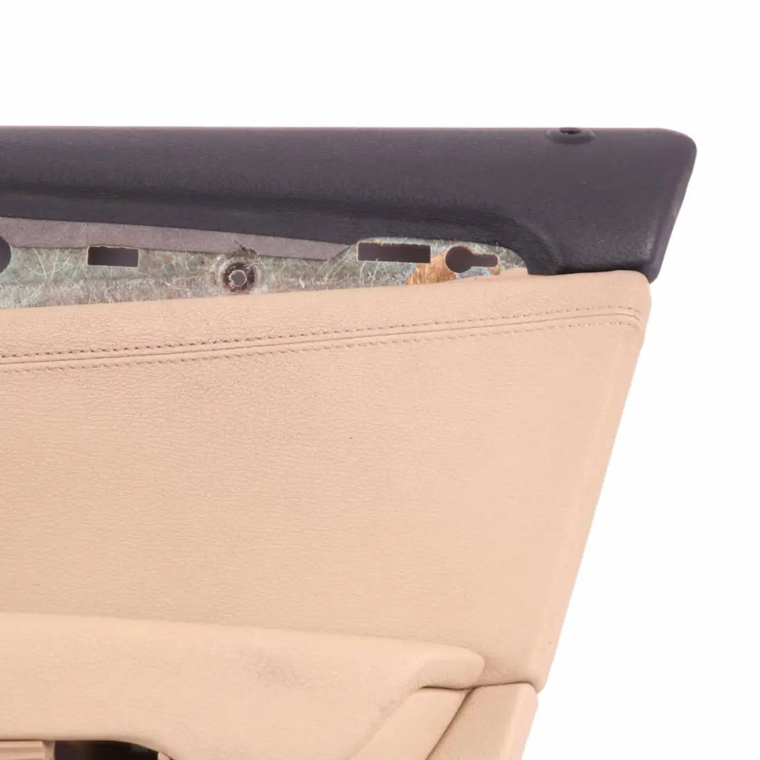 BMW X1 E84 Türkarte vorne rechts Verkleidung Leder Nevada Savanna Beige - SKU 7327190 - Teilenummer 7327190