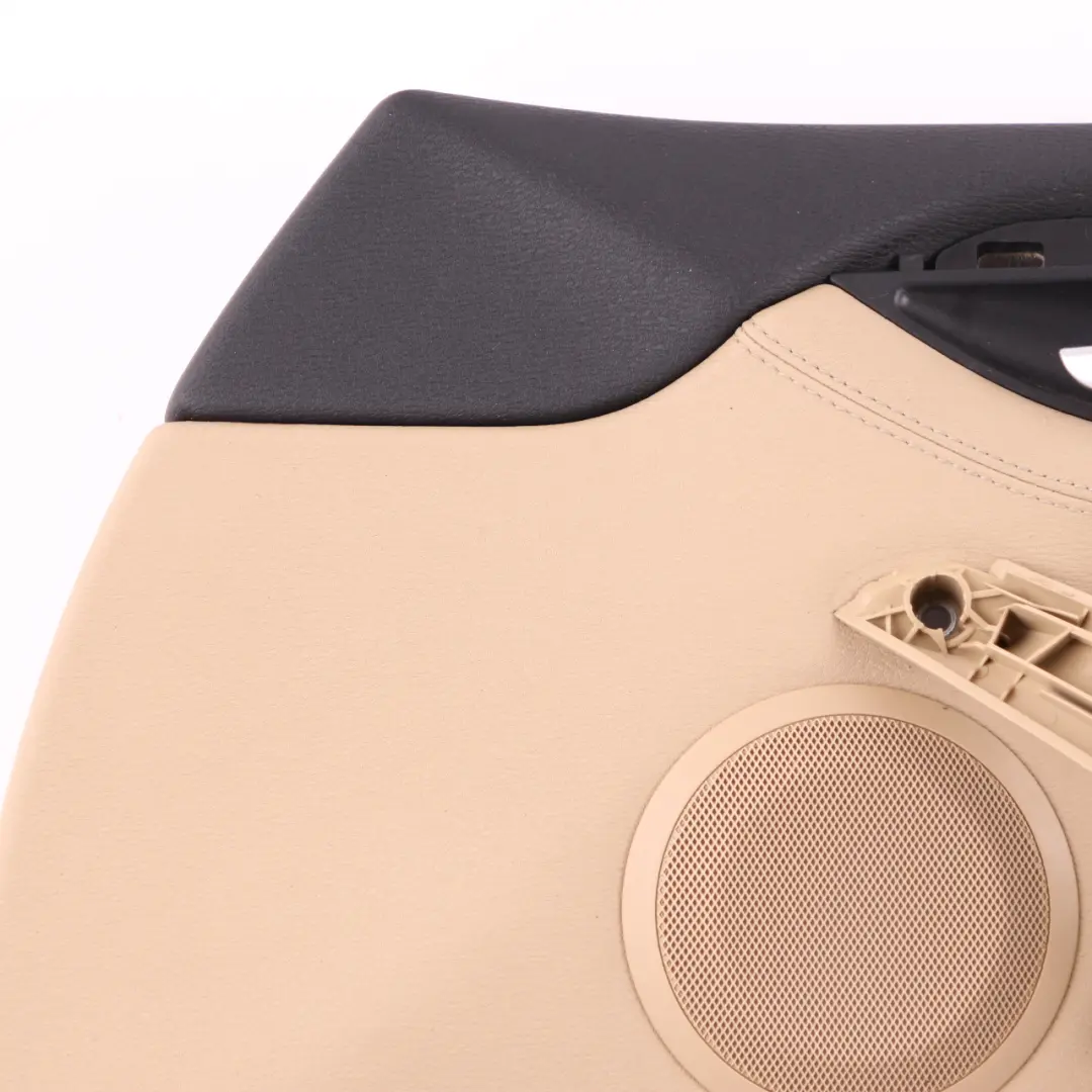 Tarjeta Puerta Delantera Derecha Guarnición Nevada Savanna Beige para BMW X1 E84 con número de pieza 7327190 BMW X1 E84 Tarjeta Puerta Delantera Derecha Guarnición Nevada Savanna Beige - SKU 7327190 - Número de pieza 7327190