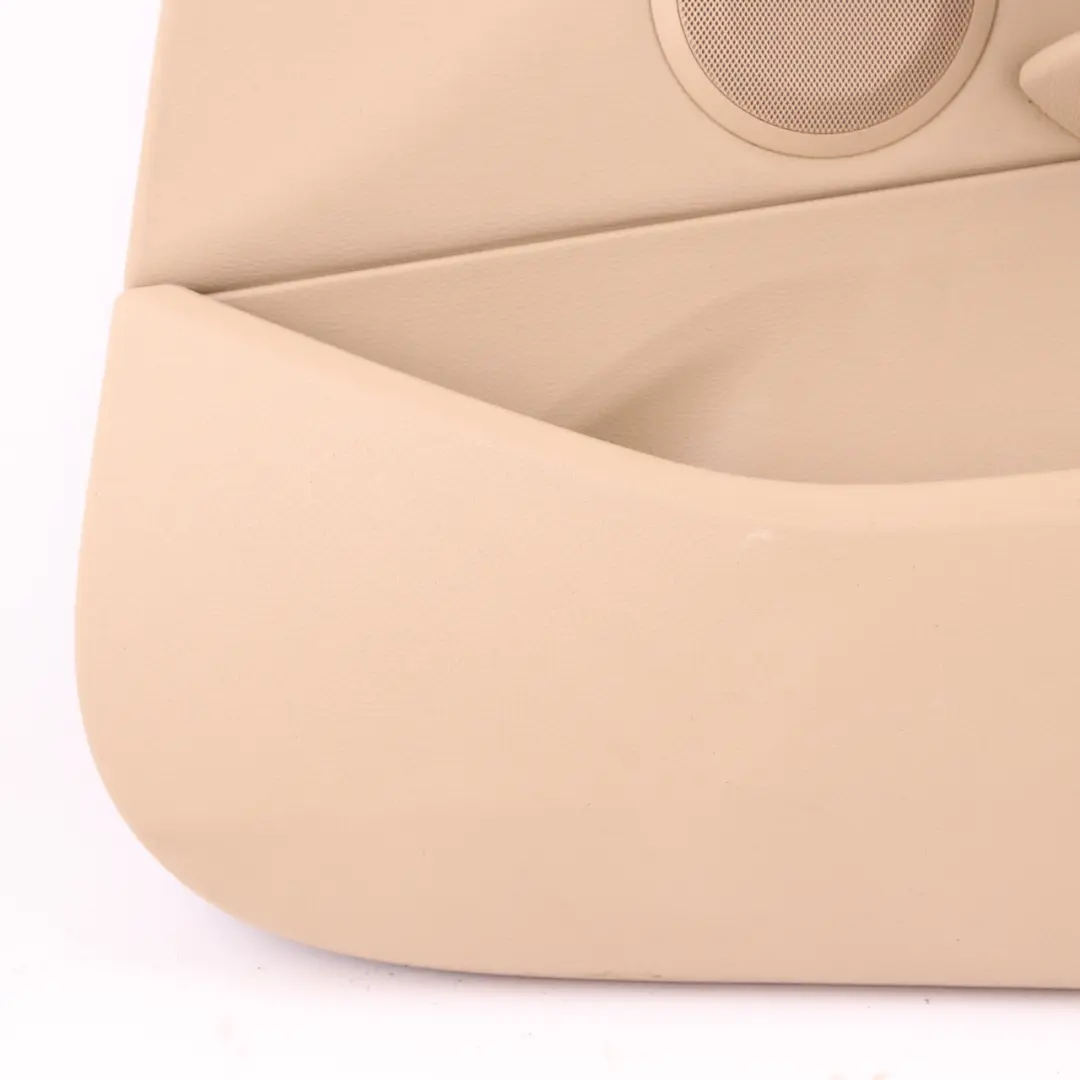 Scheda Porta Anteriore Destra Rivestimento Pelle Nevada Savanna Beige per BMW X1 E84 con numero di parte 7327190 BMW X1 E84 Scheda Porta Anteriore Destra Rivestimento Pelle Nevada Savanna Beige - SKU 7327190 - Numero di parte 7327190