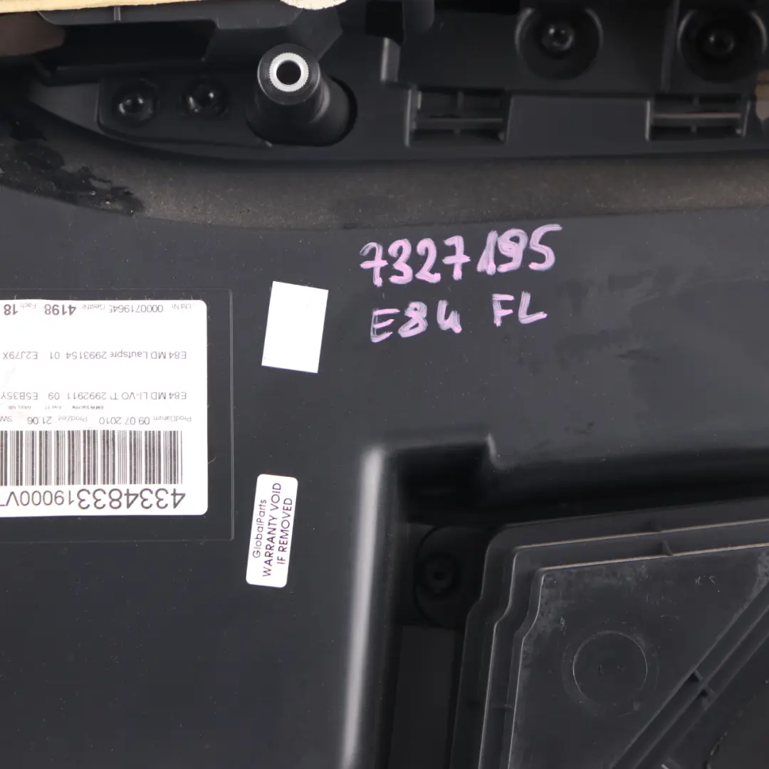 Carte Porte BMW E84 Doublure de Porte Avant Gauche Garniture Cuir Nevada Oyster pour à propos du numéro de pièce 7327195 Carte Porte BMW E84 Doublure de Porte Avant Gauche Garniture Cuir Nevada Oyster - SKU 7327195 - Numéro de pièce 7327195