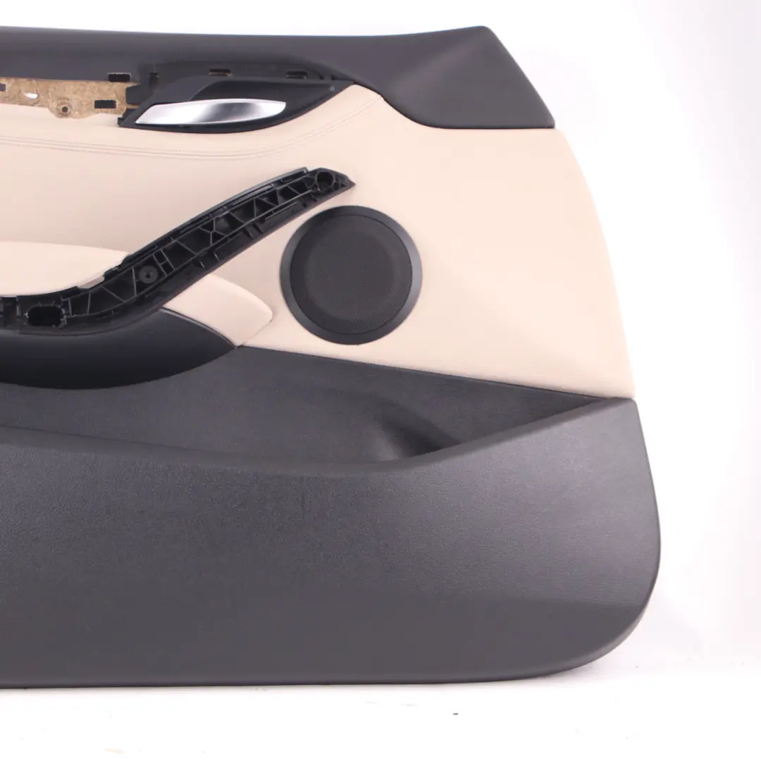  Carte Porte BMW E84 Doublure de Porte Avant Gauche Garniture Cuir Nevada Oyster - SKU 7327195 - Numéro de pièce 7327195