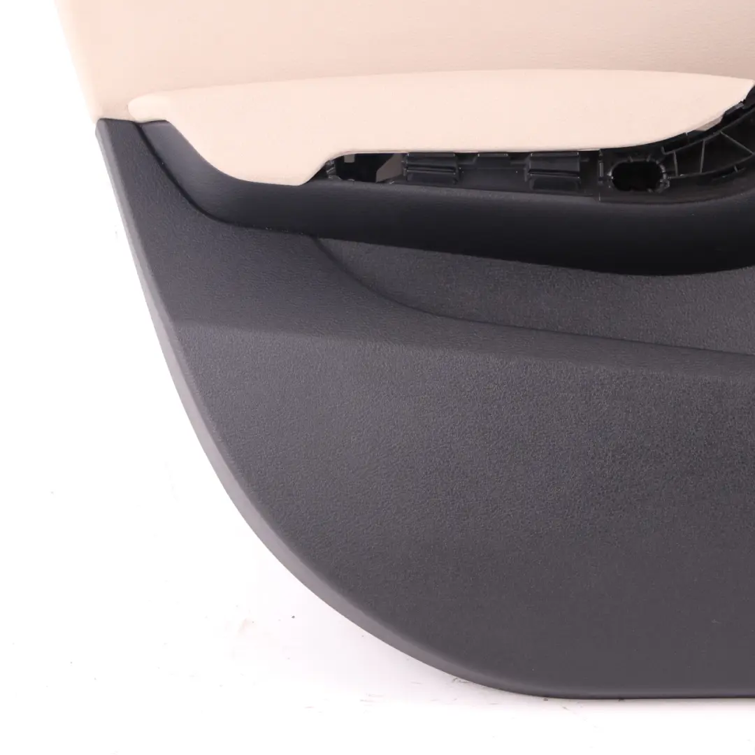 Carte Porte BMW E84 Doublure de Porte Avant Gauche Garniture Cuir Nevada Oyster - SKU 7327195 - Numéro de pièce 7327195