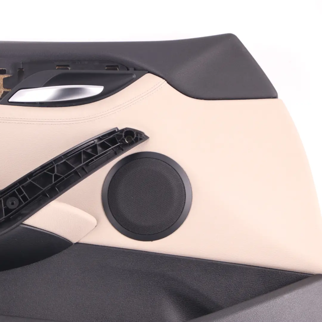  Carte Porte BMW E84 Doublure de Porte Avant Gauche Garniture Cuir Nevada Oyster - SKU 7327195 - Numéro de pièce 7327195