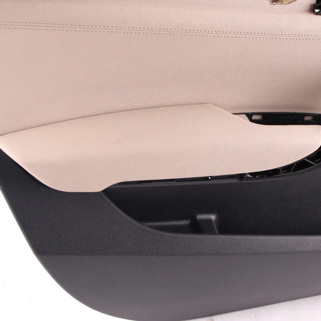  Carte Porte BMW E84 Doublure de Porte Avant Gauche Garniture Cuir Nevada Oyster - SKU 7327195 - Numéro de pièce 7327195