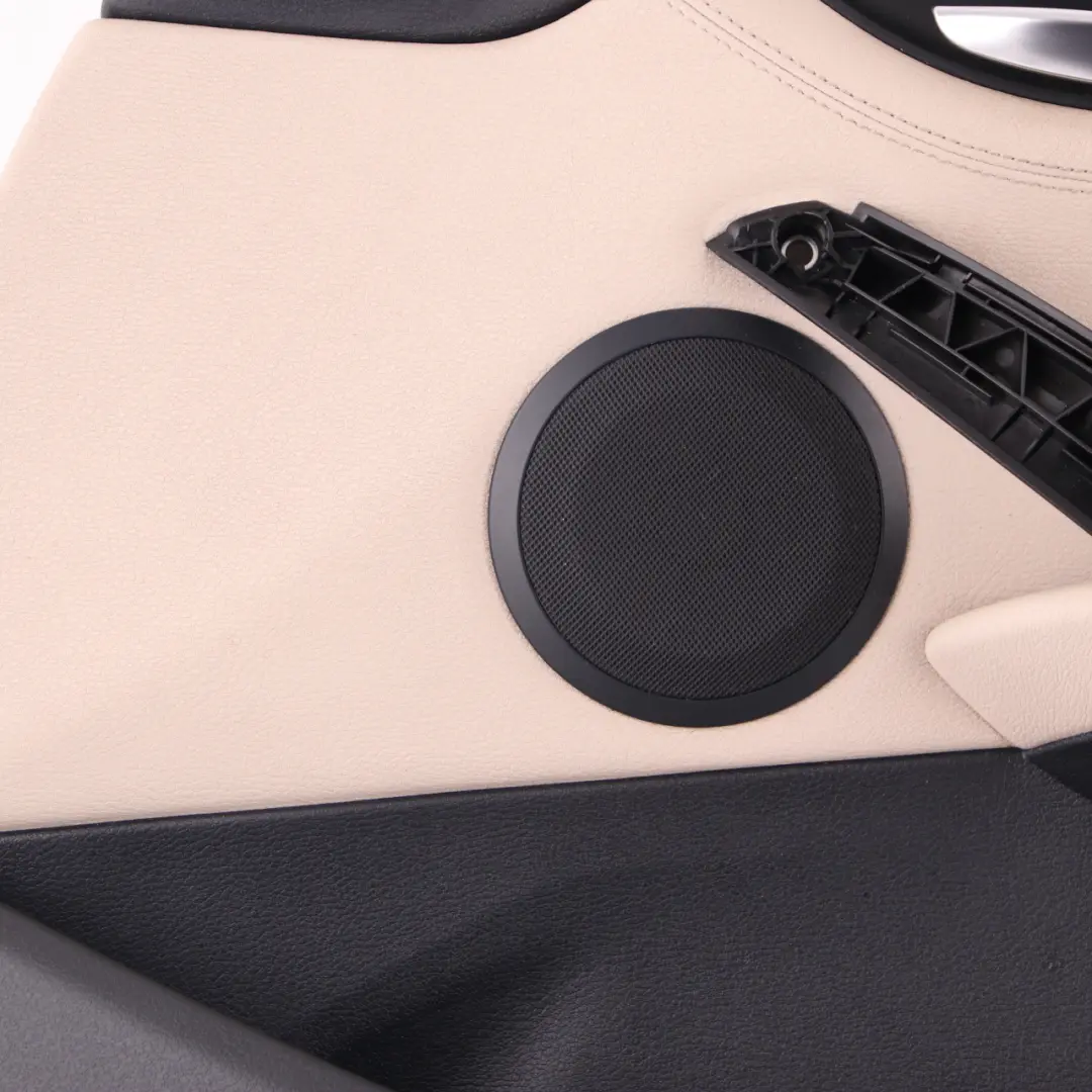  Scheda BMW E84 Fodera porta anteriore destra Rivestimento pelle Nevada Oyster - SKU 7327196 - Numero di parte 7327196