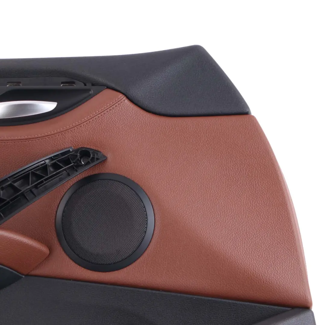 Front Left N/S Door Card Lining Trim Leather Nevada Terra to BMW X1 E84 with Part number 7327201 BMW X1 E84 Front Left N/S Door Card Lining Trim Leather Nevada Terra - SKU 7327201 - Part number 7327201