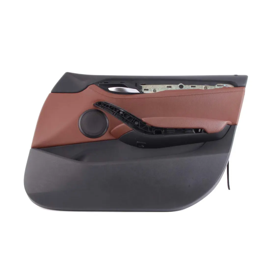 Front Right O/S Door Card Lining Trim Leather Nevada Terra to BMW X1 E84 with Part number 7327202 BMW X1 E84 Front Right O/S Door Card Lining Trim Leather Nevada Terra - SKU 7327202 - Part number 7327202
