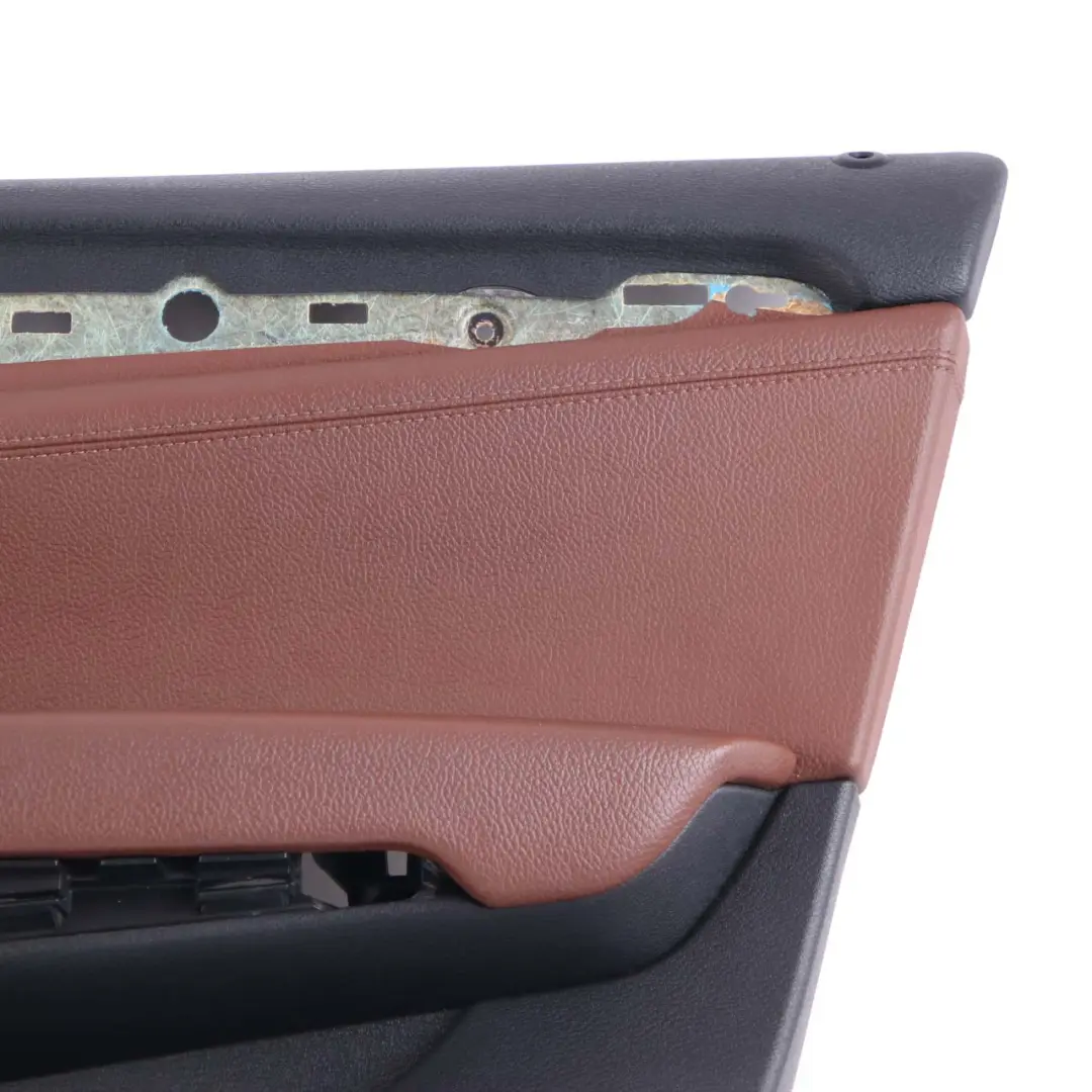 BMW X1 E84 Front Right O/S Door Card Lining Trim Leather Nevada Terra - SKU 7327202 - Part number 7327202