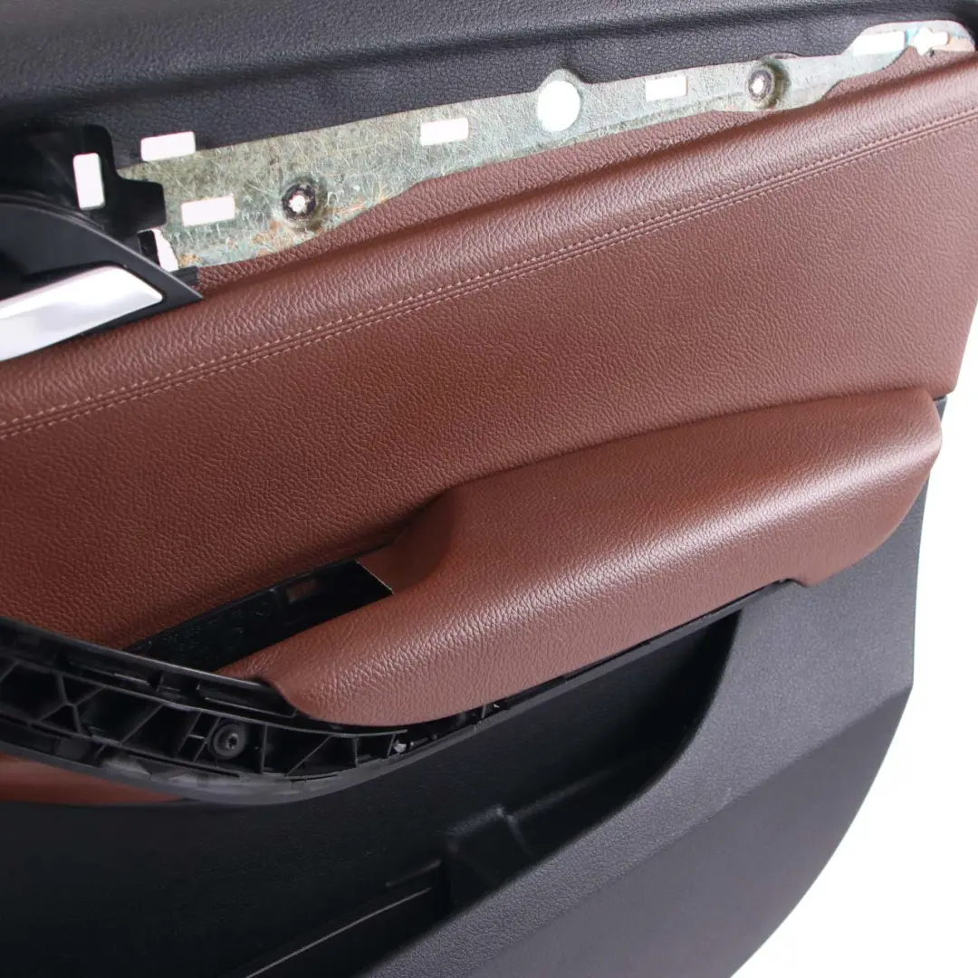 BMW X1 E84 Front Right O/S Door Card Lining Trim Leather Nevada Terra - SKU 7327202 - Part number 7327202