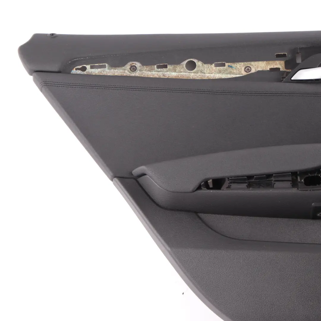 BMW X1 E84 Türkarte hinten links Verkleidung Verkleidungstafel Leder Schwarz - SKU 7327251 - Teilenummer 7327251