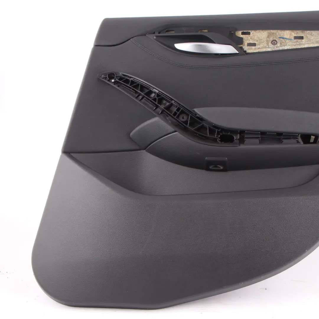 Door Card Rear Right O/S Lining Trim Panel Leather Nevada Black to BMW X1 E84 with Part number 7327252 BMW X1 E84 Door Card Rear Right O/S Lining Trim Panel Leather Nevada Black - SKU 7327252 - Part number 7327252