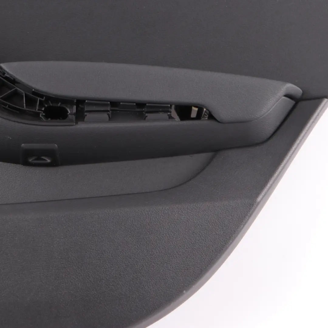 BMW X1 E84 Door Card Rear Right O/S Lining Trim Panel Leather Nevada Black - SKU 7327252 - Part number 7327252