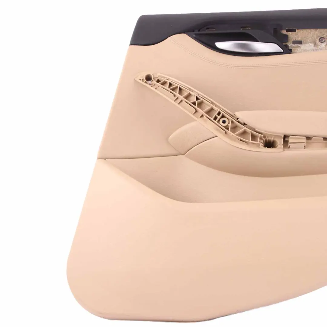 Tarjeta Puerta Trasera Derecha Guarnición Cuero Nevada Savanna Beige para BMW X1 E84 con número de pieza 7327254 BMW X1 E84 Tarjeta Puerta Trasera Derecha Guarnición Cuero Nevada Savanna Beige - SKU 7327254 - Número de pieza 7327254