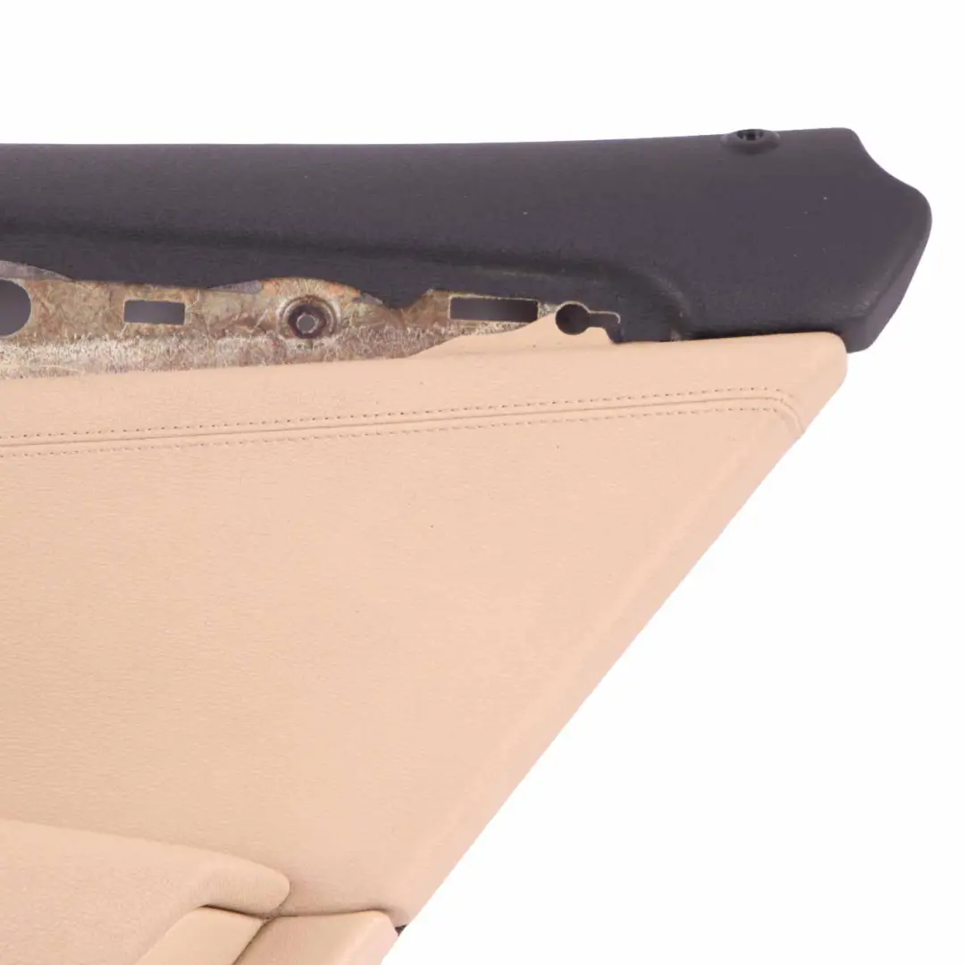 Door Card Rear Right O/S Lining Trim Leather Nevada Savanna Beige to BMW X1 E84 with Part number 7327254 BMW X1 E84 Door Card Rear Right O/S Lining Trim Leather Nevada Savanna Beige - SKU 7327254 - Part number 7327254