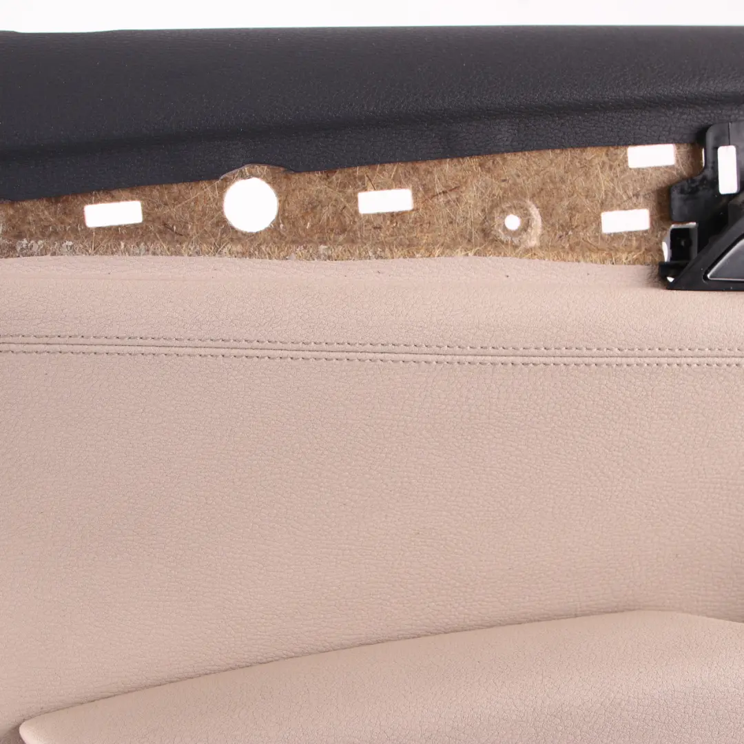 BMW X1 E84 Door Card Rear Door Lining Trim Left N/S Leather Nevada Oyster - SKU 7327259 - Part number 7327259