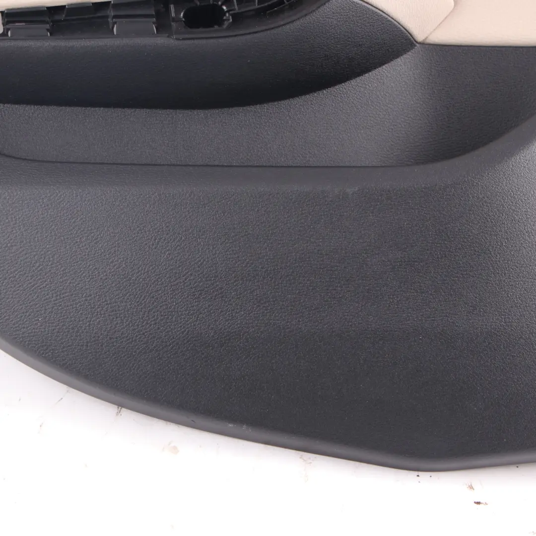 BMW X1 E84 Door Card Rear Door Lining Trim Left N/S Leather Nevada Oyster - SKU 7327259 - Part number 7327259