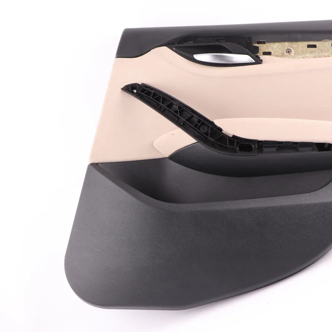 Door Card Rear Right O/S Lining Trim Panel Leather Nevada Oyster to BMW X1 E84 with Part number 7327260 BMW X1 E84 Door Card Rear Right O/S Lining Trim Panel Leather Nevada Oyster - SKU 7327260 - Part number 7327260