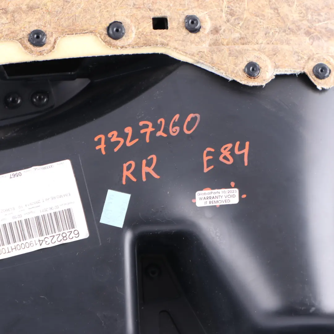 Door Card Rear Right O/S Lining Trim Panel Leather Nevada Oyster to BMW X1 E84 with Part number 7327260 BMW X1 E84 Door Card Rear Right O/S Lining Trim Panel Leather Nevada Oyster - SKU 7327260 - Part number 7327260