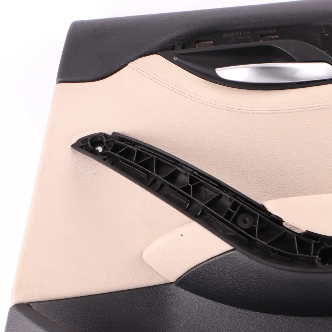 Door Card Rear Right O/S Lining Trim Panel Leather Nevada Oyster to BMW X1 E84 with Part number 7327260 BMW X1 E84 Door Card Rear Right O/S Lining Trim Panel Leather Nevada Oyster - SKU 7327260 - Part number 7327260