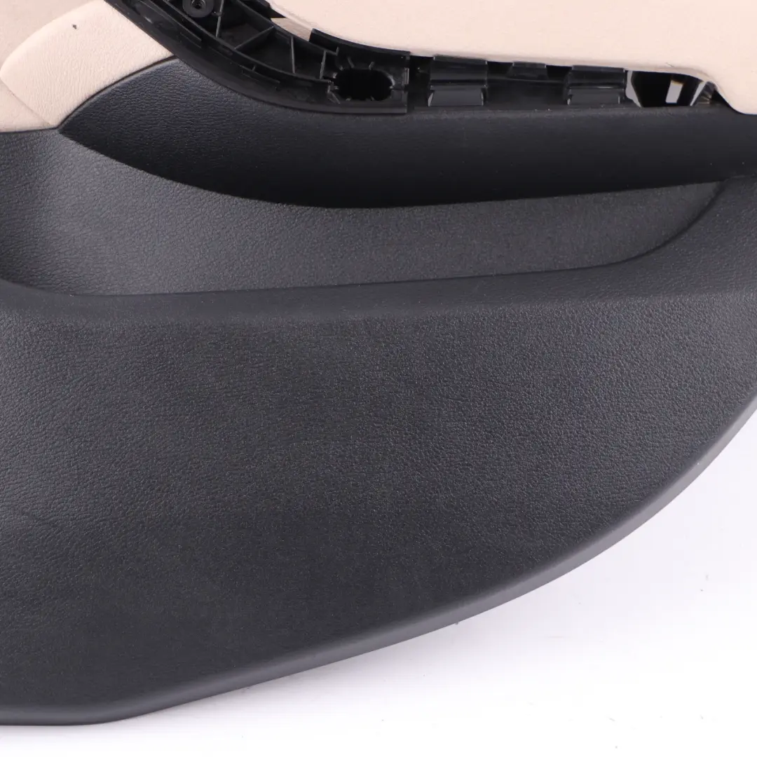 Door Card Rear Right O/S Lining Trim Panel Leather Nevada Oyster to BMW X1 E84 with Part number 7327260 BMW X1 E84 Door Card Rear Right O/S Lining Trim Panel Leather Nevada Oyster - SKU 7327260 - Part number 7327260