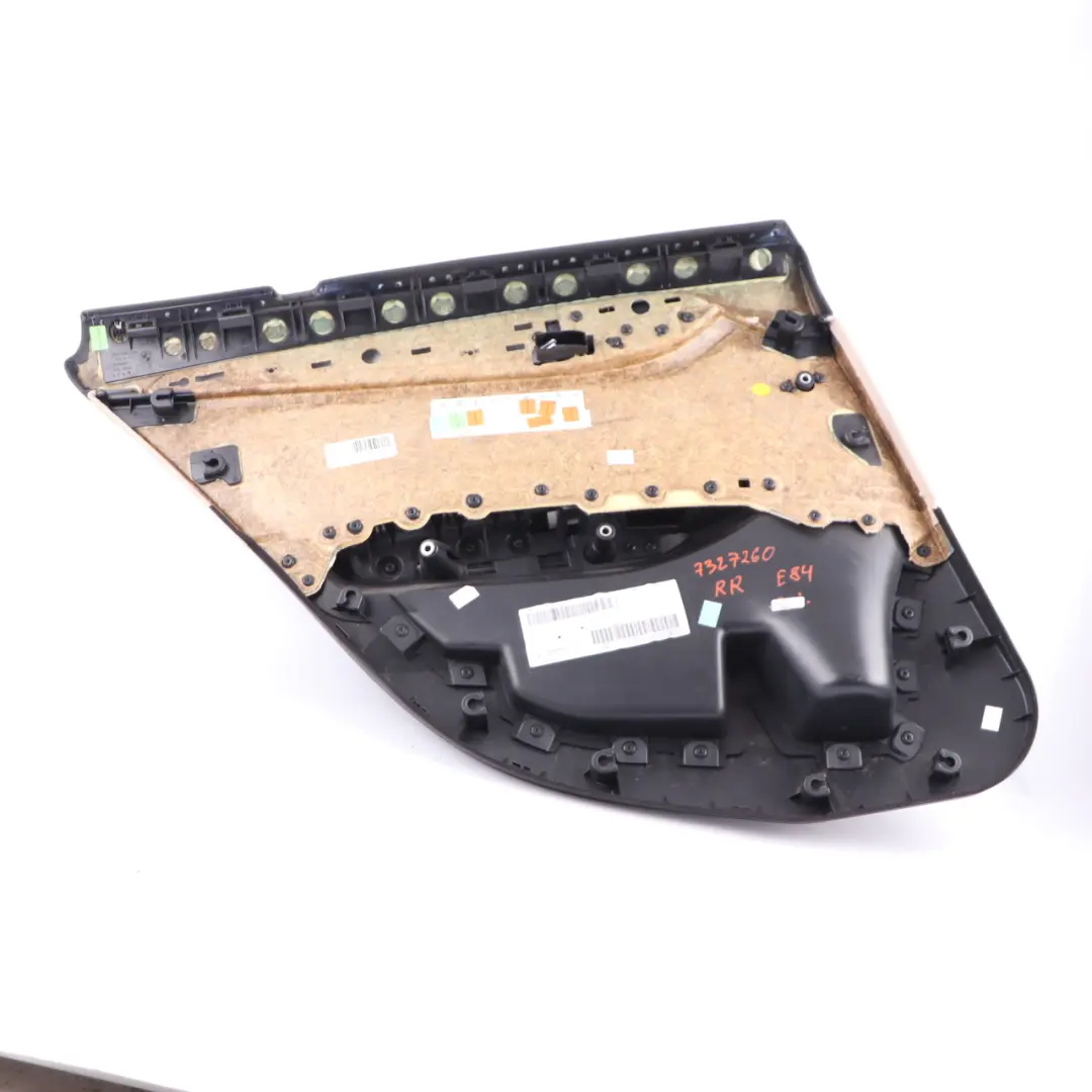 BMW X1 E84 Door Card Rear Right O/S Lining Trim Panel Leather Nevada Oyster - SKU 7327260 - Part number 7327260
