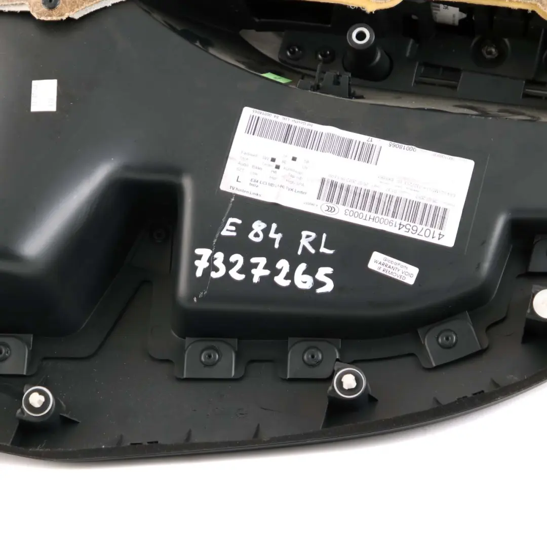 Left N/S Door Card Lining Trim Leather Nevada Terra to BMW X1 E84 Rear with Part number 7327265 BMW X1 E84 Rear Left N/S Door Card Lining Trim Leather Nevada Terra - SKU 7327265 - Part number 7327265