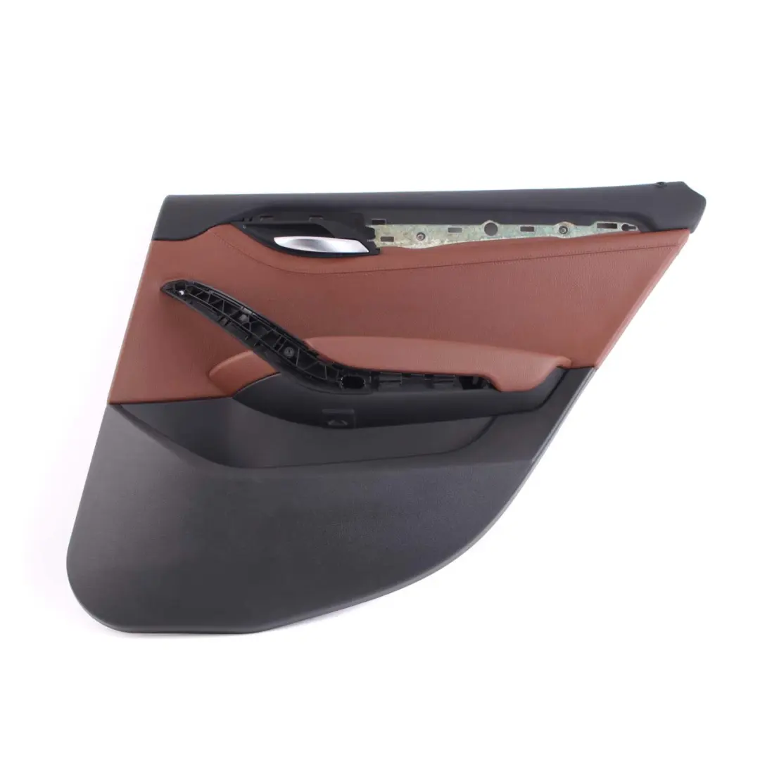 Right O/S Door Card Lining Trim Leather Nevada Terra to BMW X1 E84 Rear with Part number 7327266 BMW X1 E84 Rear Right O/S Door Card Lining Trim Leather Nevada Terra - SKU 7327266 - Part number 7327266