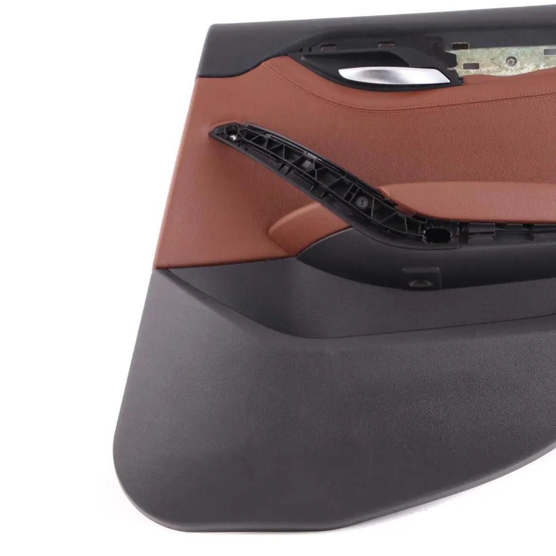 Right O/S Door Card Lining Trim Leather Nevada Terra to BMW X1 E84 Rear with Part number 7327266 BMW X1 E84 Rear Right O/S Door Card Lining Trim Leather Nevada Terra - SKU 7327266 - Part number 7327266