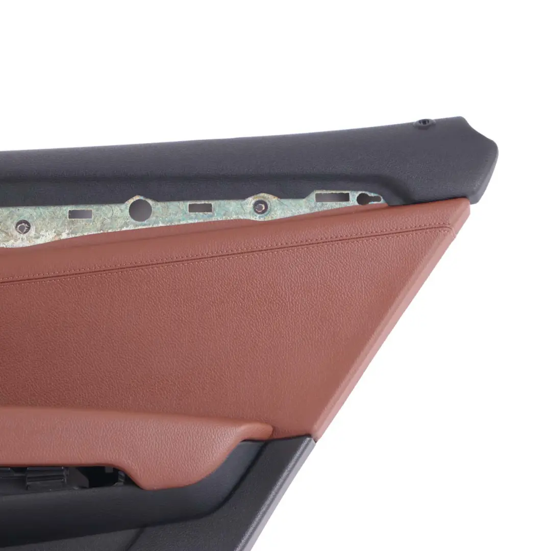 Right O/S Door Card Lining Trim Leather Nevada Terra to BMW X1 E84 Rear with Part number 7327266 BMW X1 E84 Rear Right O/S Door Card Lining Trim Leather Nevada Terra - SKU 7327266 - Part number 7327266