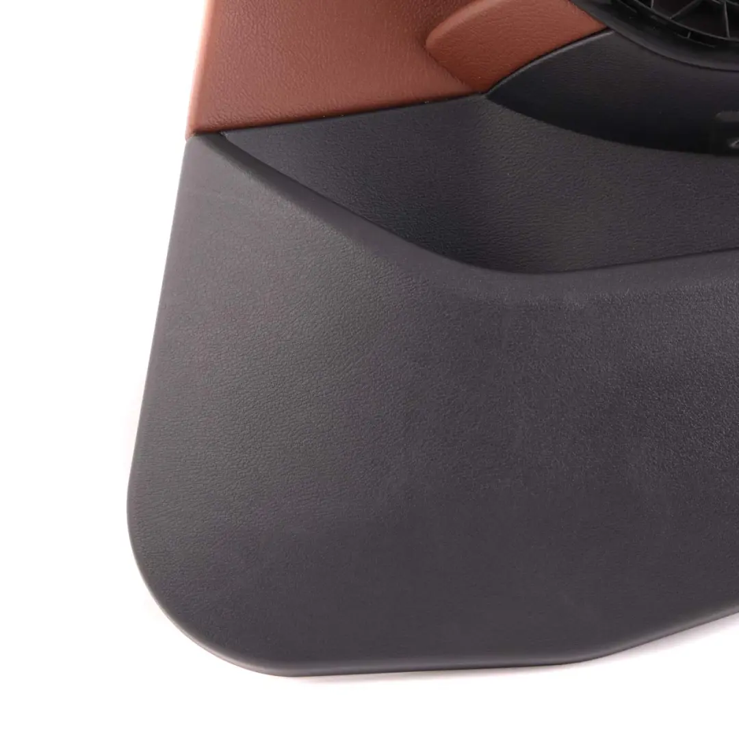 Right O/S Door Card Lining Trim Leather Nevada Terra to BMW X1 E84 Rear with Part number 7327266 BMW X1 E84 Rear Right O/S Door Card Lining Trim Leather Nevada Terra - SKU 7327266 - Part number 7327266