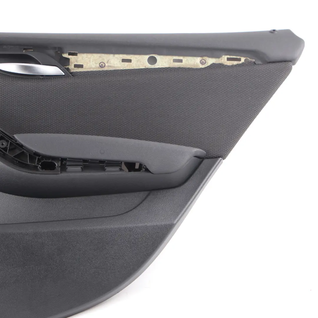 Scheda porta BMW X1 E84 Rivestimento porta posteriore destra Tessuto Antracite per con numero di parte 7327270 Scheda porta BMW X1 E84 Rivestimento porta posteriore destra Tessuto Antracite - SKU 7327270 - Numero di parte 7327270