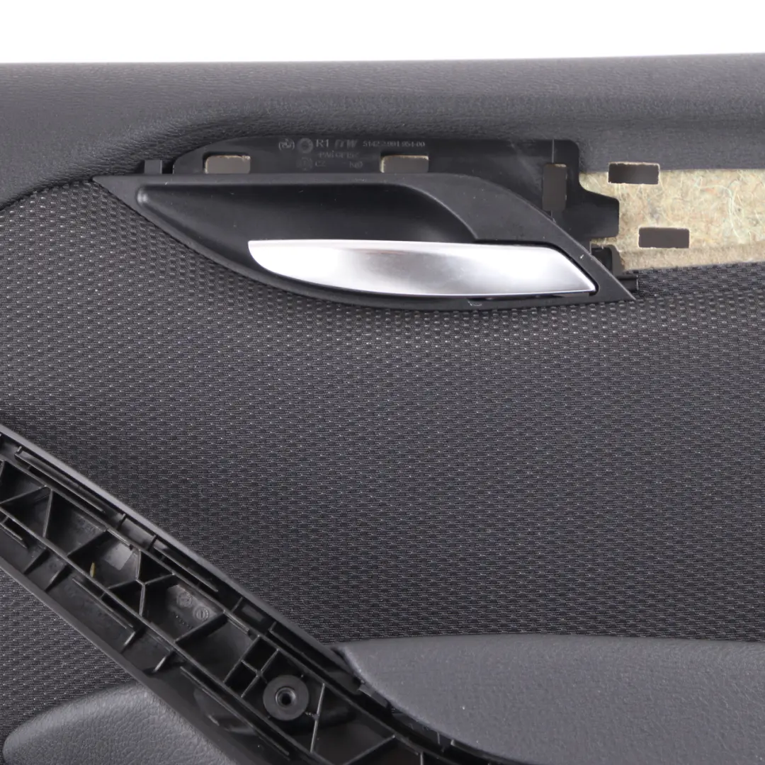  Scheda porta BMW X1 E84 Rivestimento porta posteriore destra Tessuto Antracite - SKU 7327270 - Numero di parte 7327270