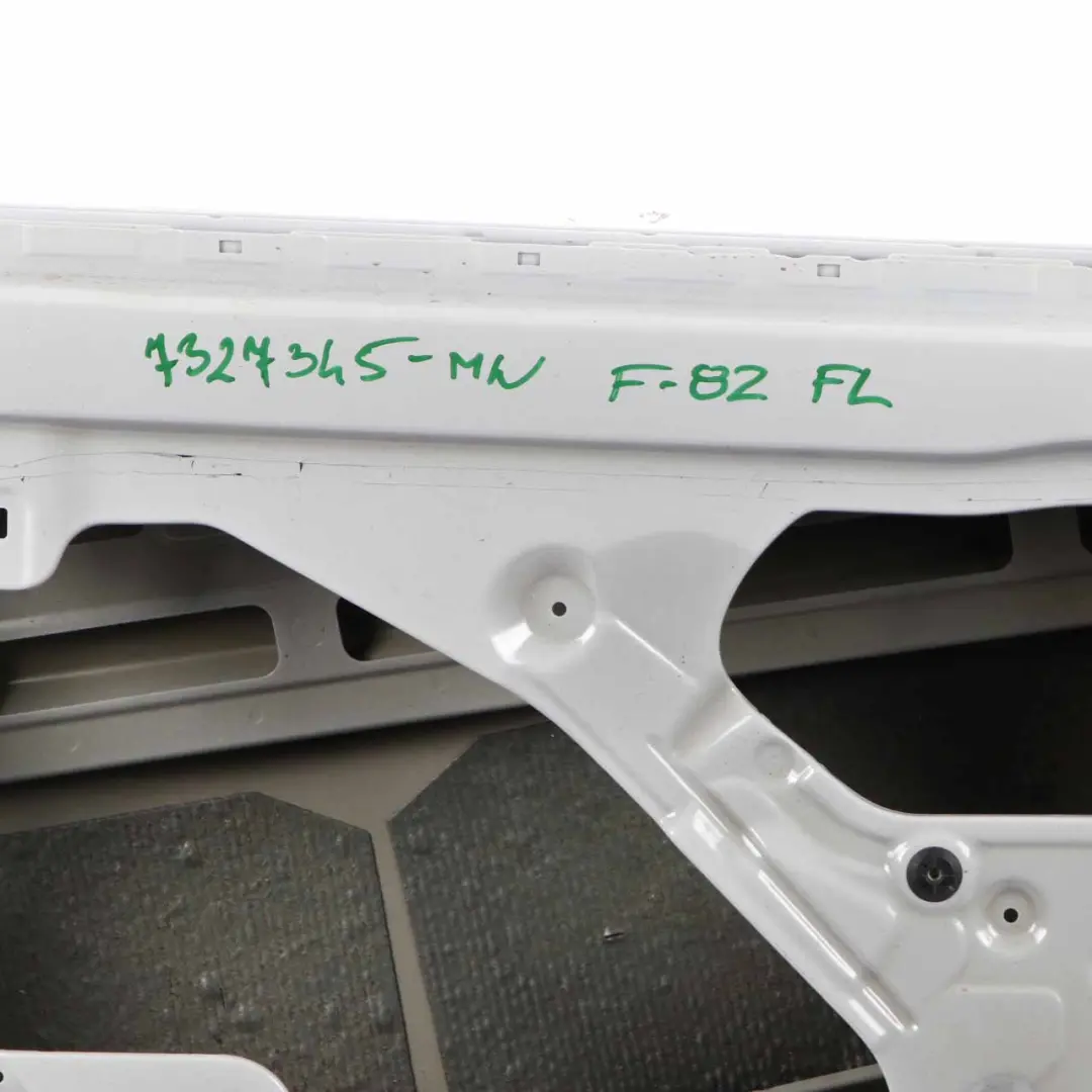  Door Front BMW F32 F33 F82 F83 M4 Left N/S Mineralweiss Mineral White - A96 - SKU 7327345-MW - Part number 7327345