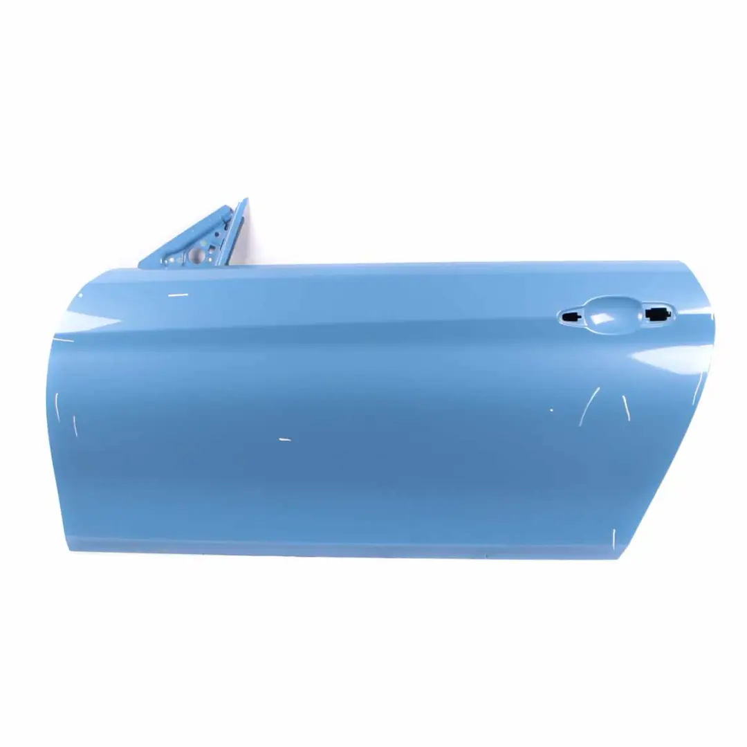 Door Front Left N/S F82 F83 M4 Yas Marina Blue Metallic - B68 to BMW F32 F33 with Part number 7327345 BMW F32 F33 Door Front Left N/S F82 F83 M4 Yas Marina Blue Metallic - B68 - SKU 7327345-YMB - Part number 7327345