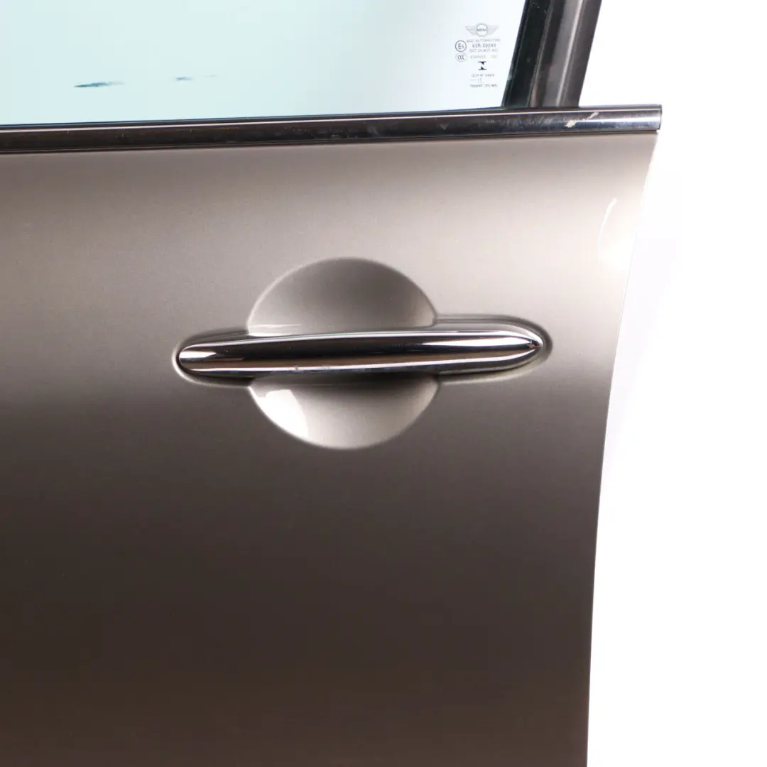 Mini F55 Door Front Left N/S Covering Panel Melting Silver Metallic - C2K - SKU 7327445-MELT - Part number 7327445