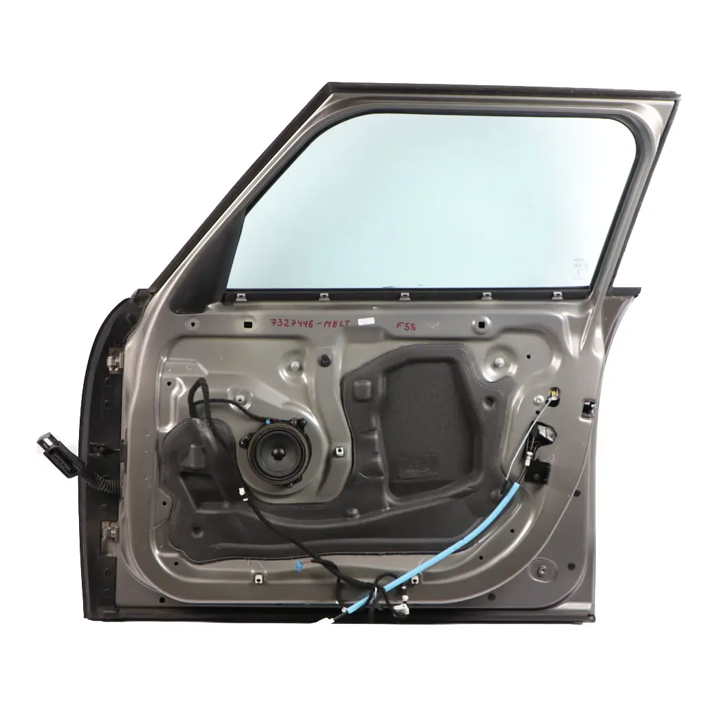 Door Front Right O/S Melting Silver Metallic - C2K to Mini Cooper F55 with Part number 7327446 Mini Cooper F55 Door Front Right O/S Melting Silver Metallic - C2K - SKU 7327446-MELT - Part number 7327446