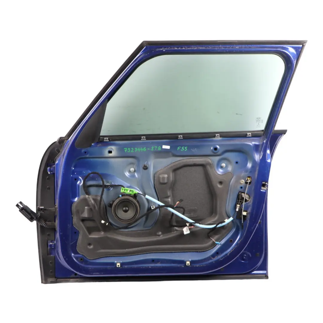 Door Front Right O/S Starlight Blue Metallic - B62 to Mini F55 with Part number 7327446 Mini F55 Door Front Right O/S Starlight Blue Metallic - B62 - SKU 7327446-STB - Part number 7327446