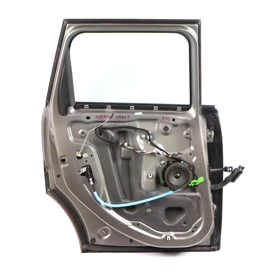 Mini Cooper F55 Door Rear Left N/S Melting Silver Metallic - C2K - SKU 7327449-MELT - Part number 7327449