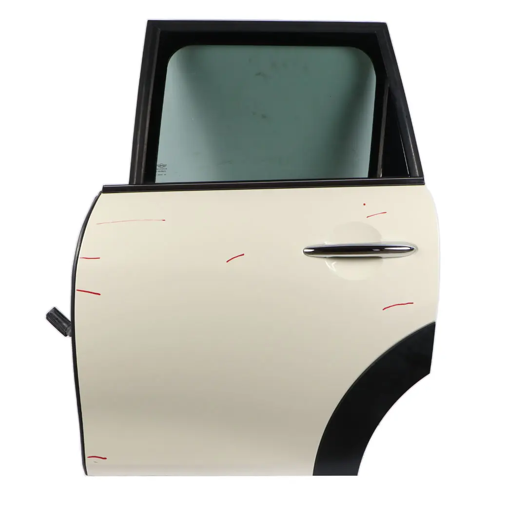 Mini F55 Door Rear Left N/S Covering Panel Pepper White - 850 - SKU 7327449-PW - Part number 7327449