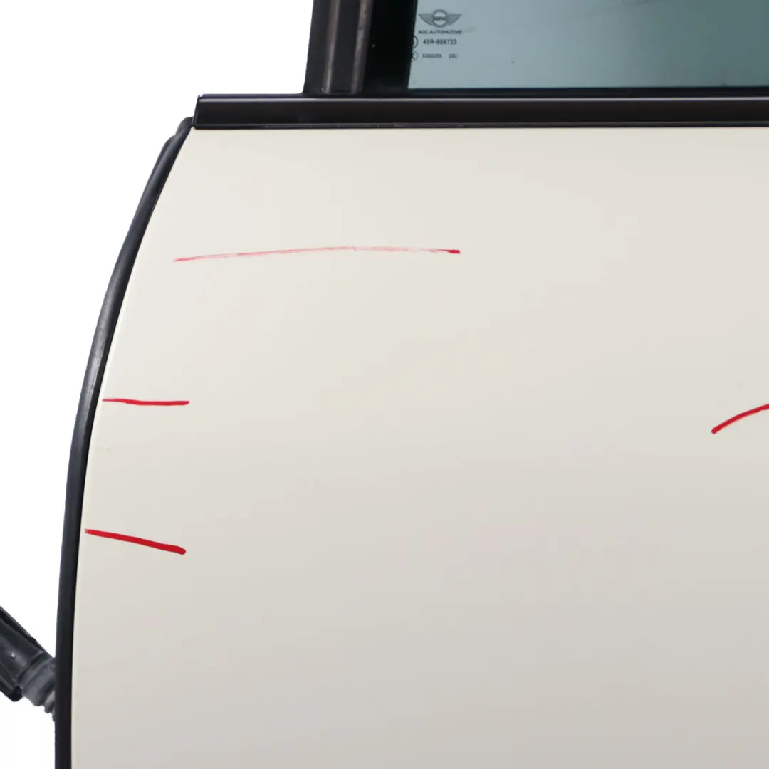 Mini F55 Door Rear Left N/S Covering Panel Pepper White - 850 - SKU 7327449-PW - Part number 7327449