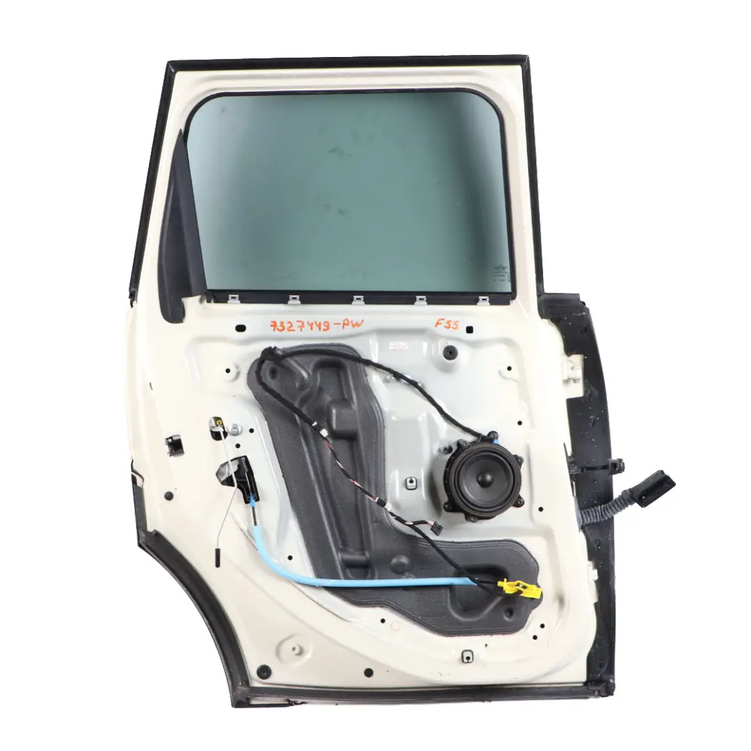 Mini F55 Door Rear Left N/S Covering Panel Pepper White - 850 - SKU 7327449-PW - Part number 7327449