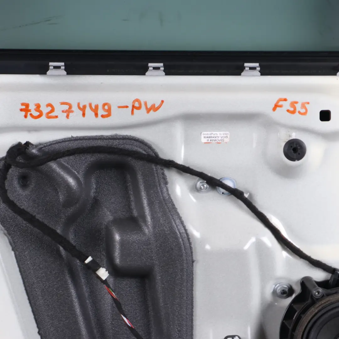 Mini F55 Door Rear Left N/S Covering Panel Pepper White - 850 - SKU 7327449-PW - Part number 7327449