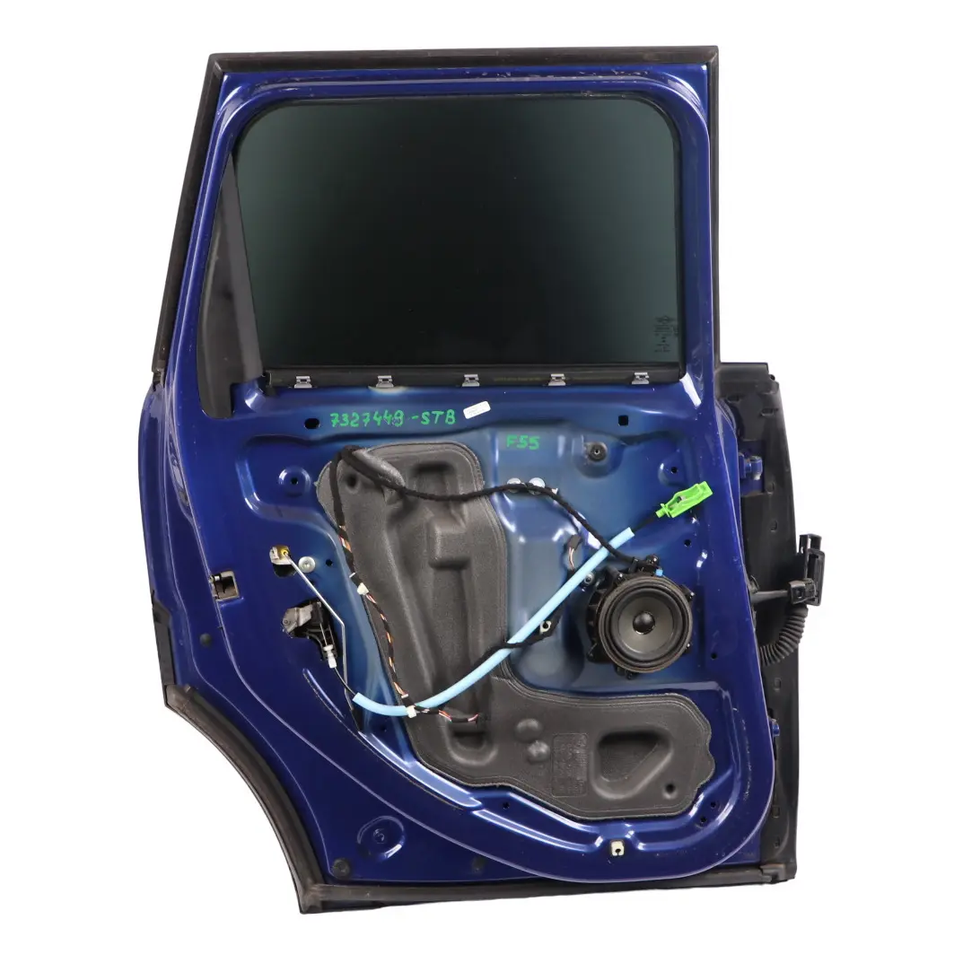 Mini F55 Door Rear Left N/S Starlight Blue Metallic - B62 - SKU 7327449-STB - Part number 7327449