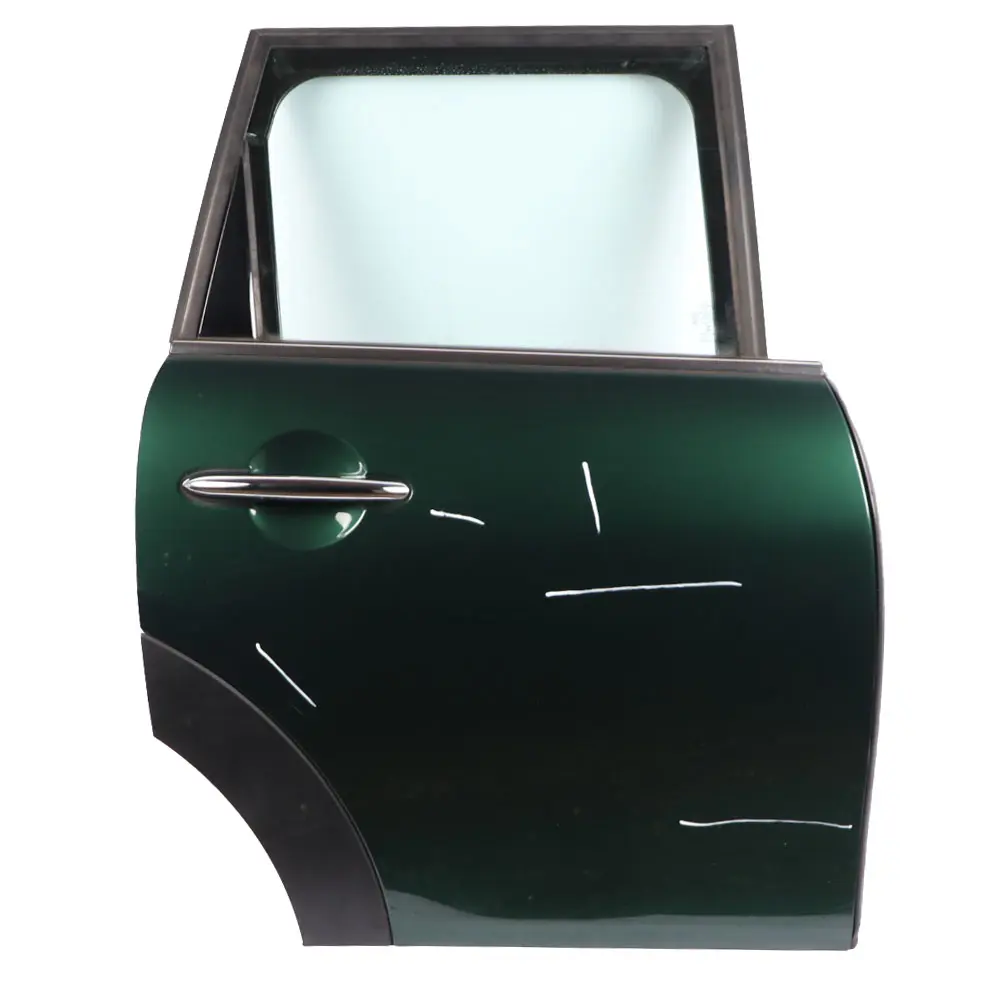 Door Rear Right O/S Covering Panel British Racing Green II Metallic B22 to Mini F55 with Part number 7327450 Mini F55 Door Rear Right O/S Covering Panel British Racing Green II Metallic B22 - SKU 7327450-BRGII - Part number 7327450