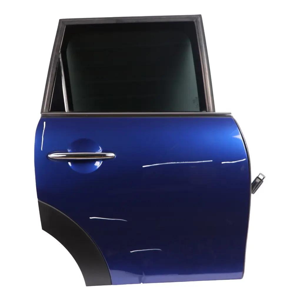 Door Rear Right O/S Covering Panel Starlight Blue Metallic - B62 to Mini F55 with Part number 7327450 Mini F55 Door Rear Right O/S Covering Panel Starlight Blue Metallic - B62 - SKU 7327450-STB - Part number 7327450