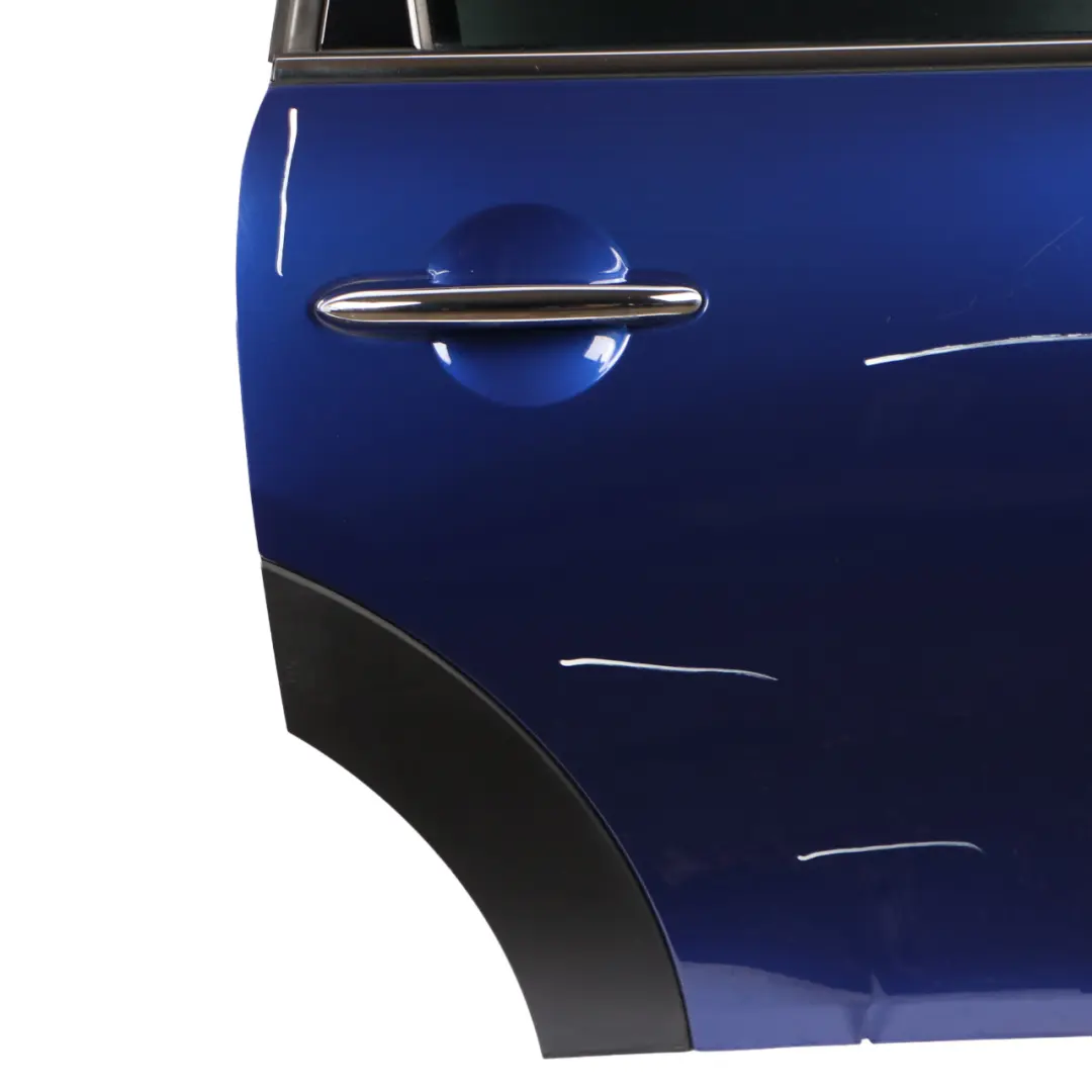 Door Rear Right O/S Covering Panel Starlight Blue Metallic - B62 to Mini F55 with Part number 7327450 Mini F55 Door Rear Right O/S Covering Panel Starlight Blue Metallic - B62 - SKU 7327450-STB - Part number 7327450