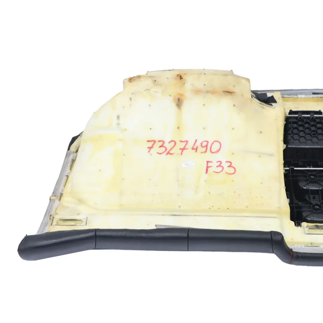 BMW F33 Siedzisko Kanapa Tył Tylna Skóra Dakota Czerwona Nić - SKU 7327490 - Numer Części 7327490